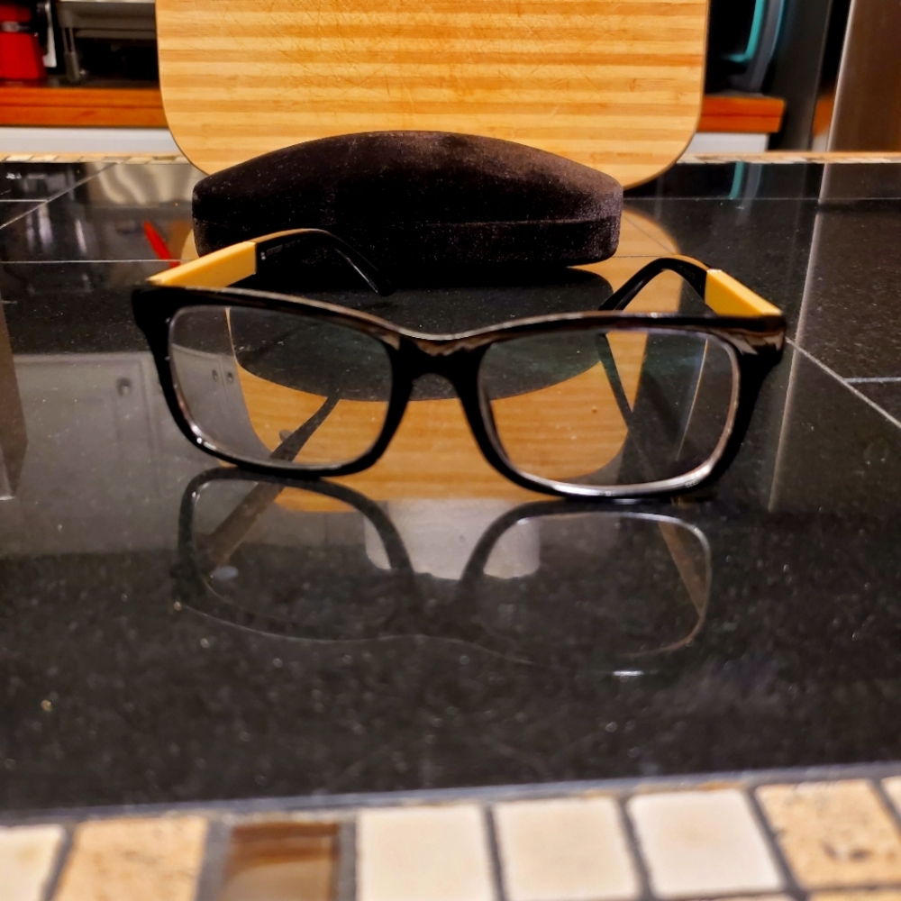 Designer glasses frame only
